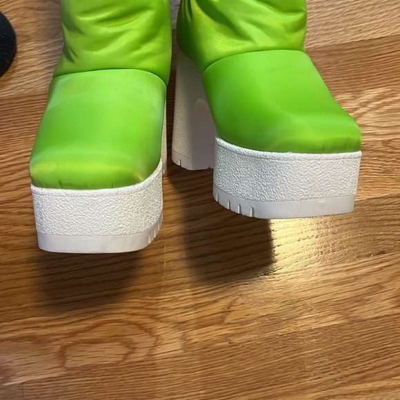 Jeffrey Campbell Snow Doubt Platform Winter Boot Size 6.5 NEW - Picture 10 of 15